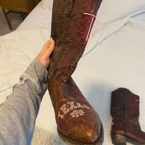 TEXAS A&M WOMEN COWBOY BOOTS